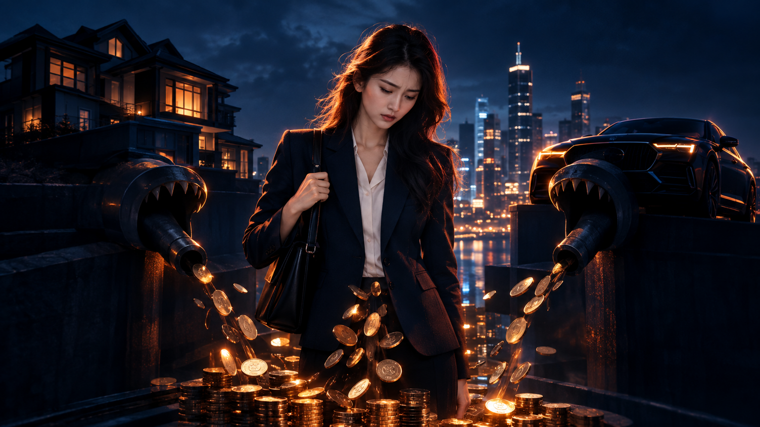 房子车子正在吃掉现金流：为负债打工