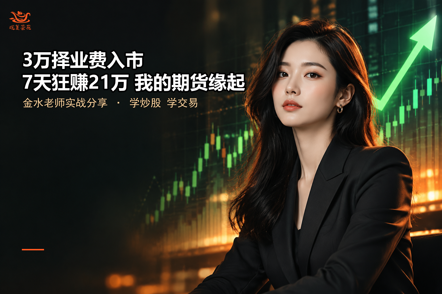3万择业费入市，7天狂赚21万，我的期货缘起
